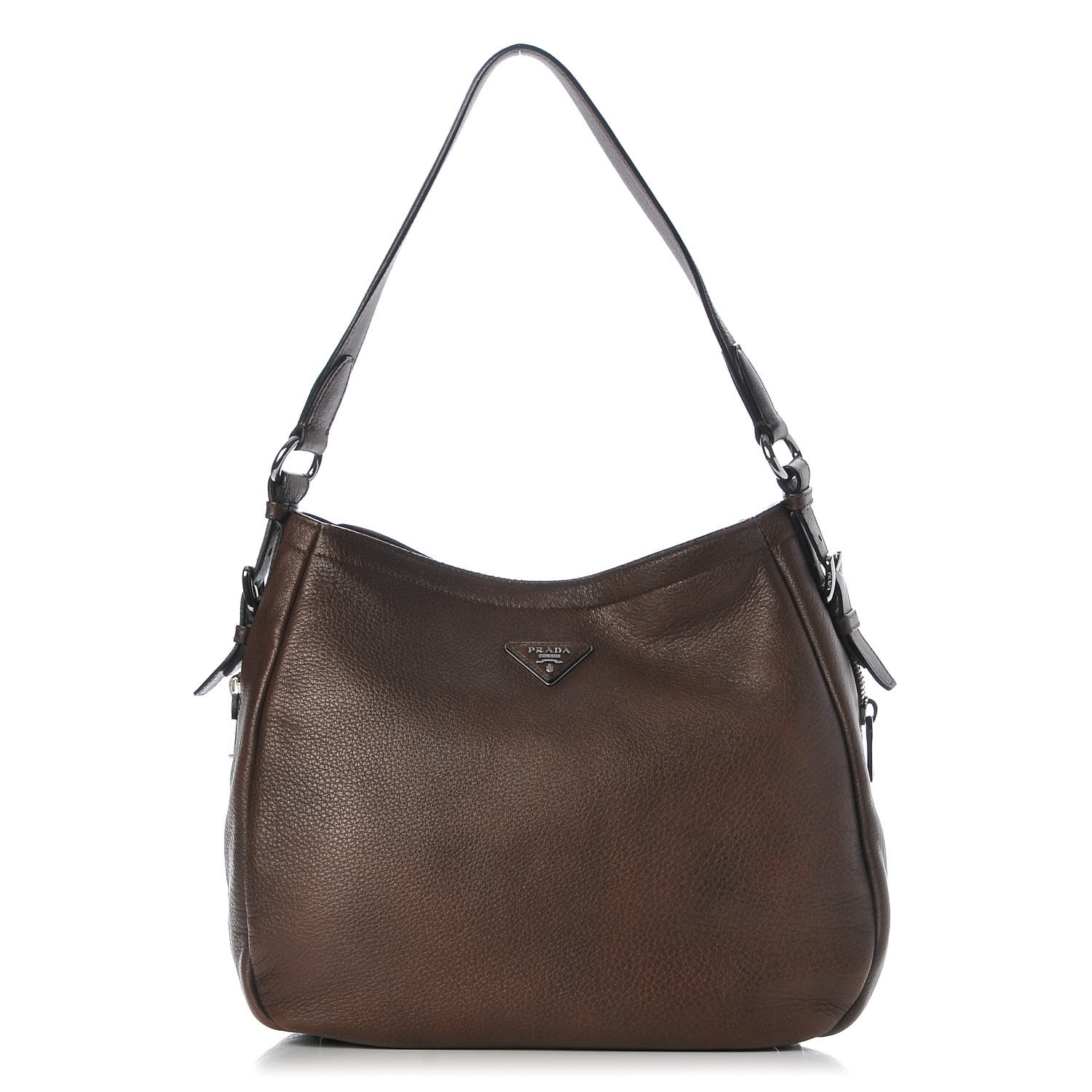 prada cervo hobo shoulder bag