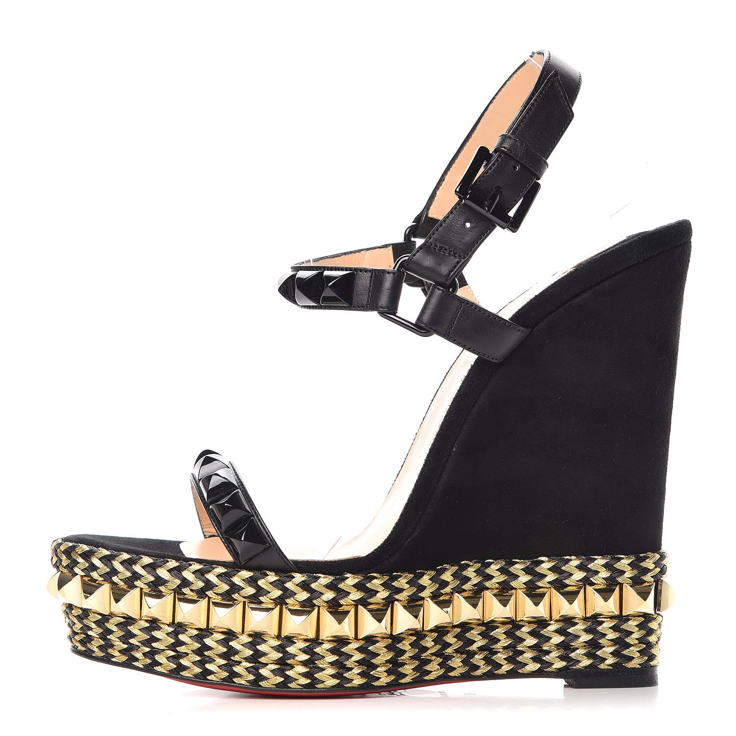 louboutin cataclou wedges