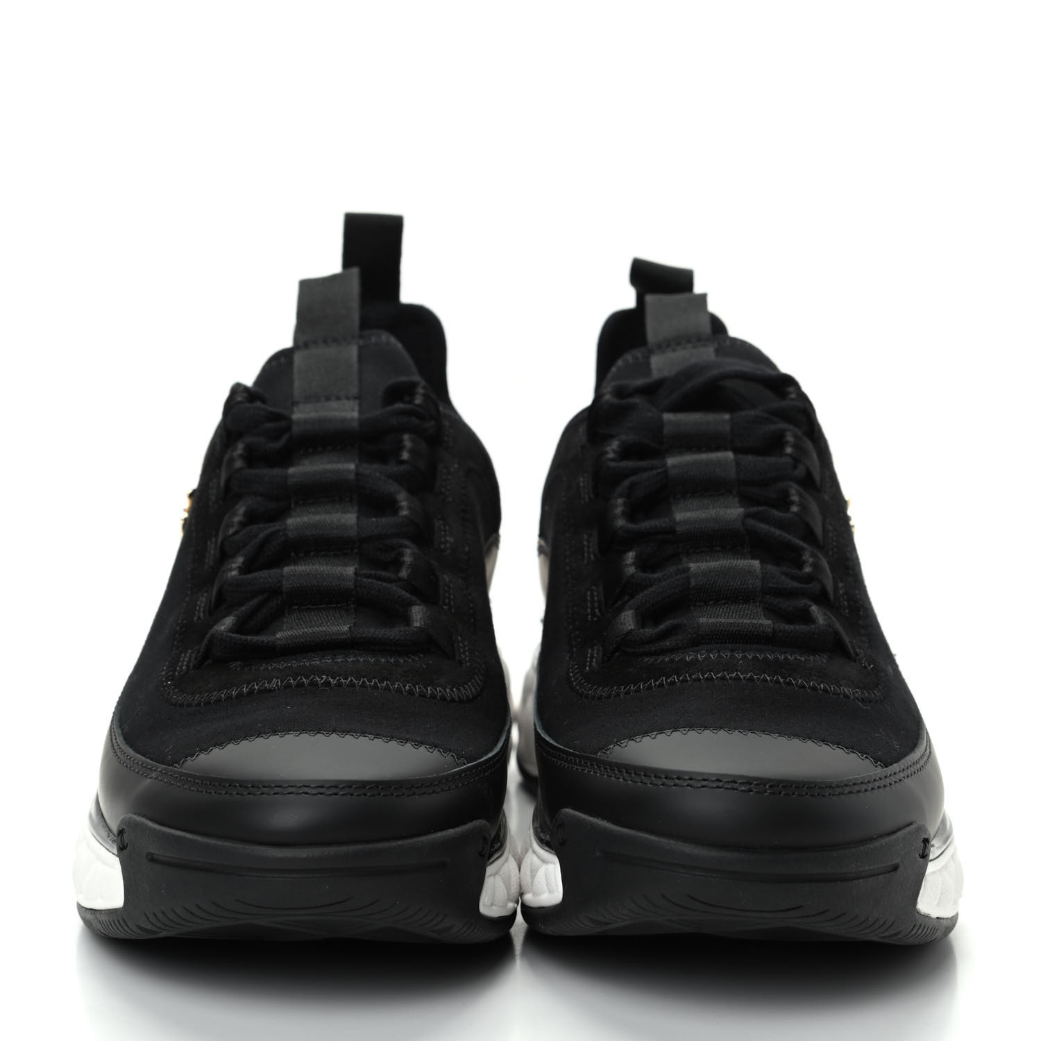 chanel velvet calfskin sneakers