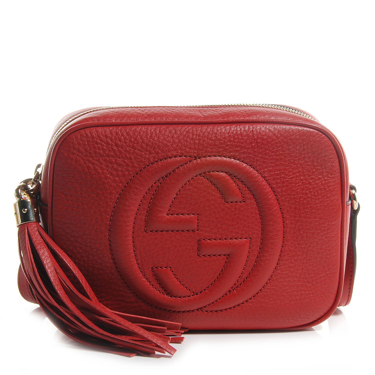 gucci soho disco bag red