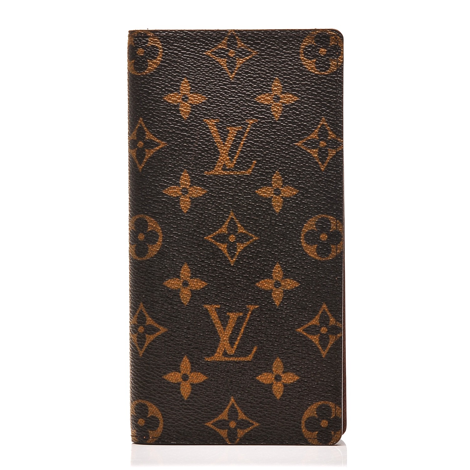 LOUIS VUITTON Monogram Porte Valeurs Checkbook Wallet 189387