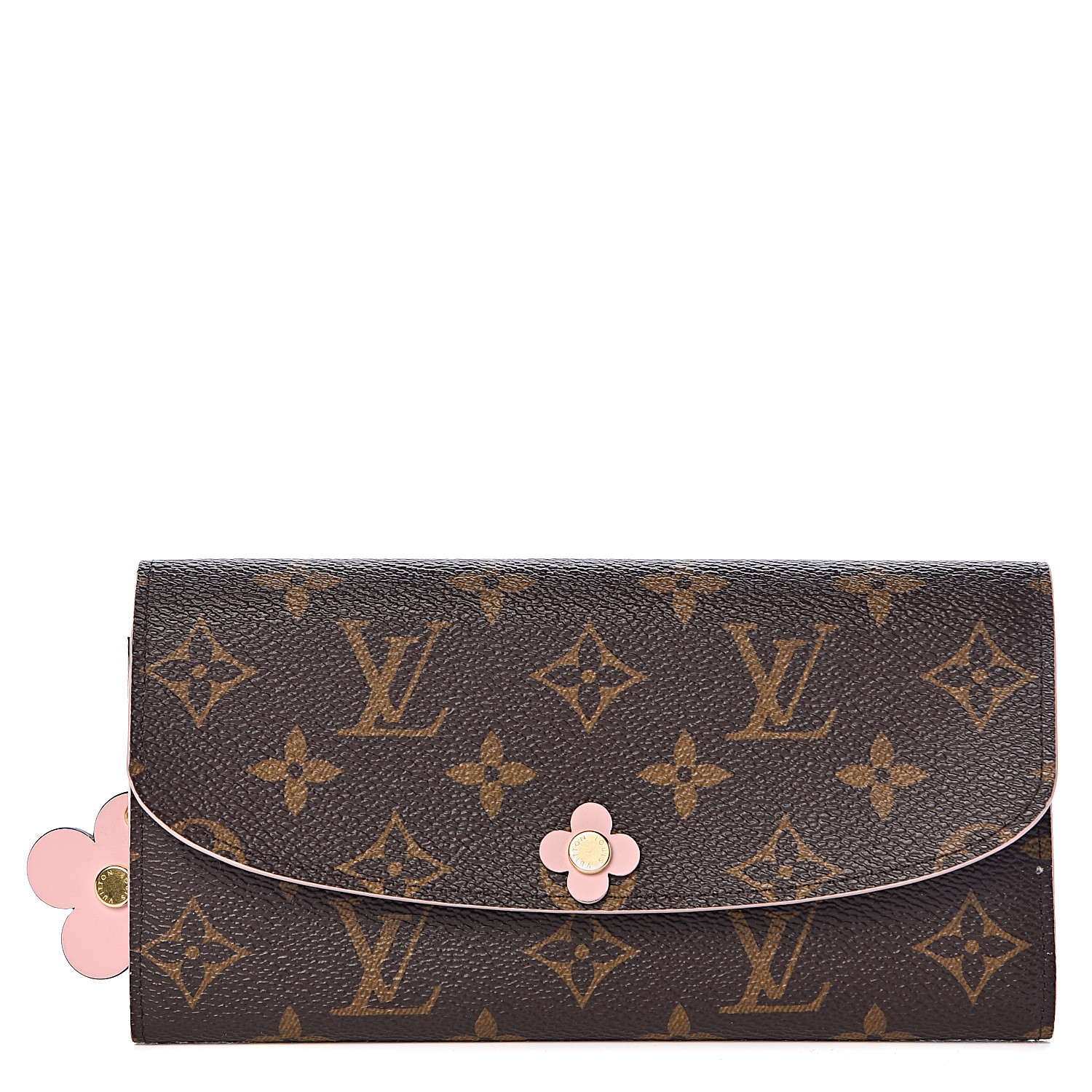 Louis Vuitton Clemence Wallet Limited Edition Bloom Flower Monogram Canvas