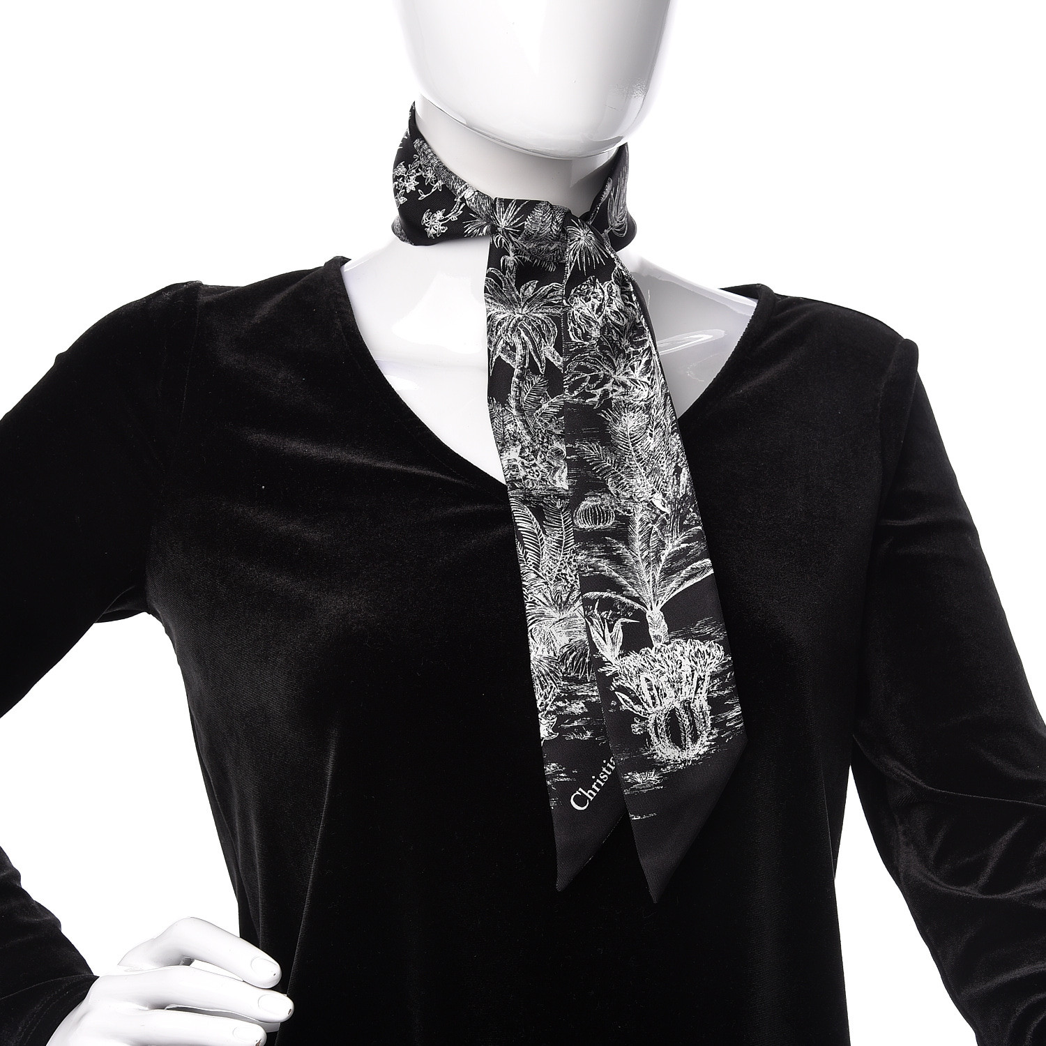 Christian Dior Silk Toile De Jouy Tropicalia Mitzah Scarf Black Fashionphile Christian Dior Silk Toile De Jouy Tropicalia Mitzah Scarf Black Fashionphile