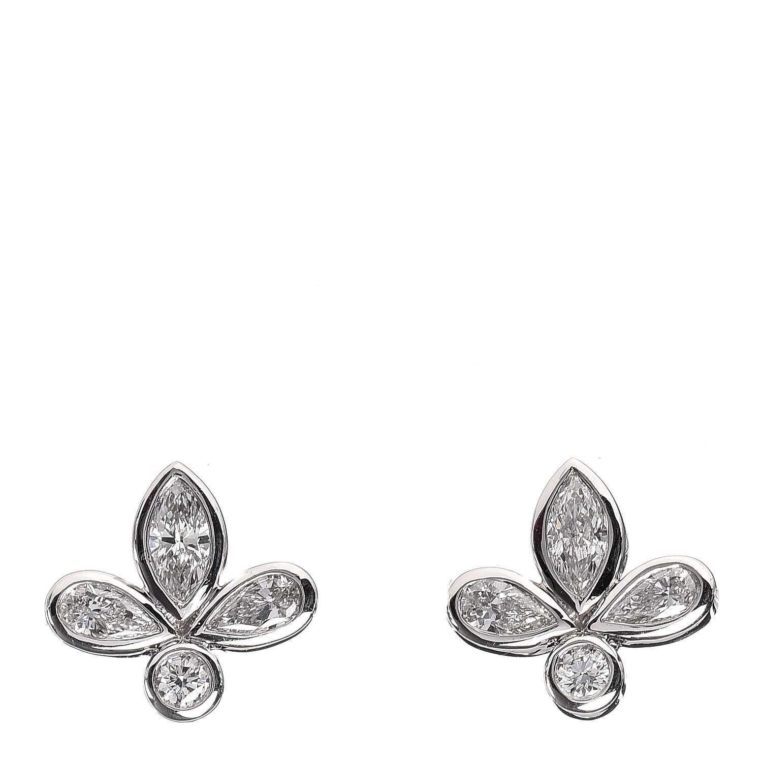 tiffany fleur de lis earrings