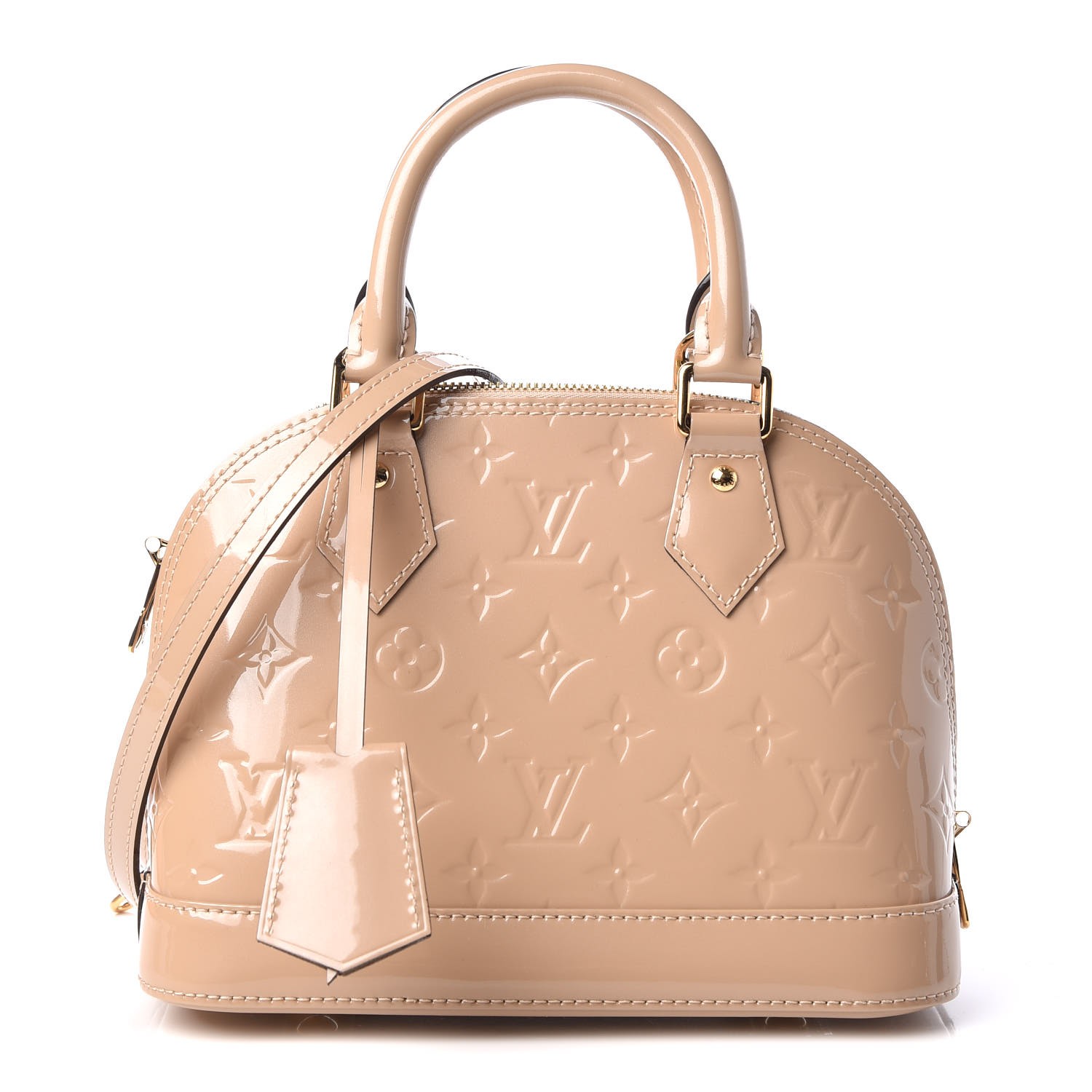 LOUIS VUITTON Vernis Alma BB Dune 318374