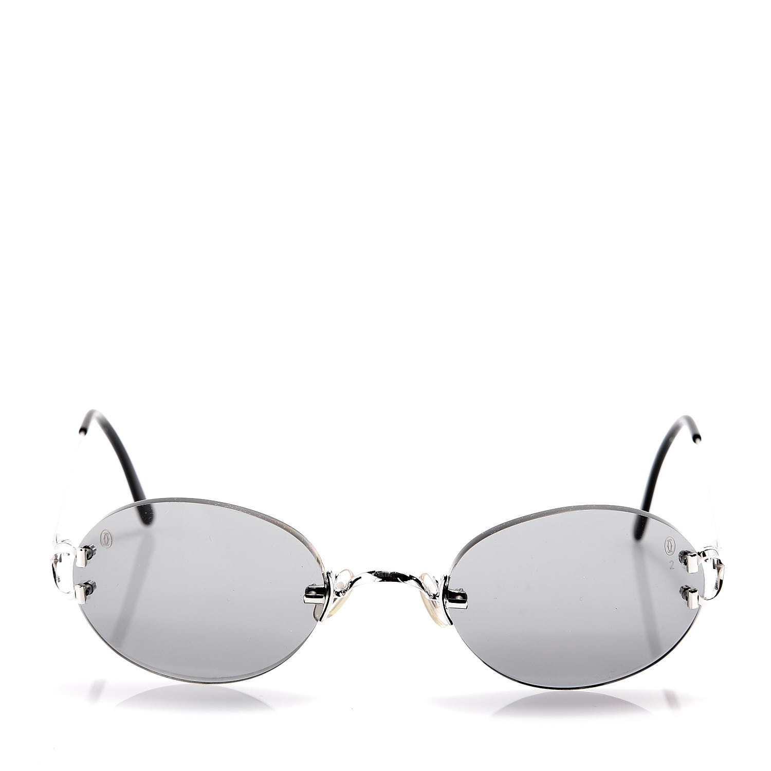 cartier oval sunglasses