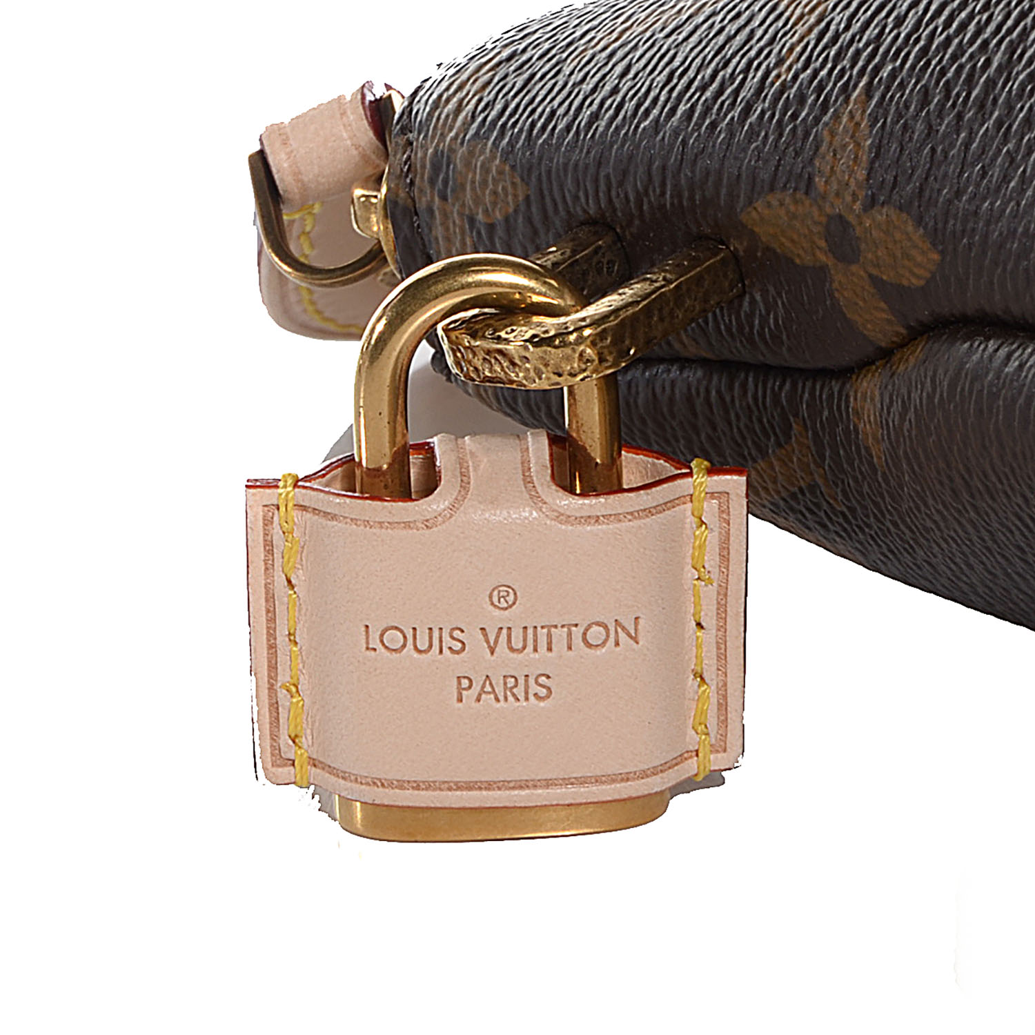 LOUIS VUITTON Monogram Lockit Chain MM 83207