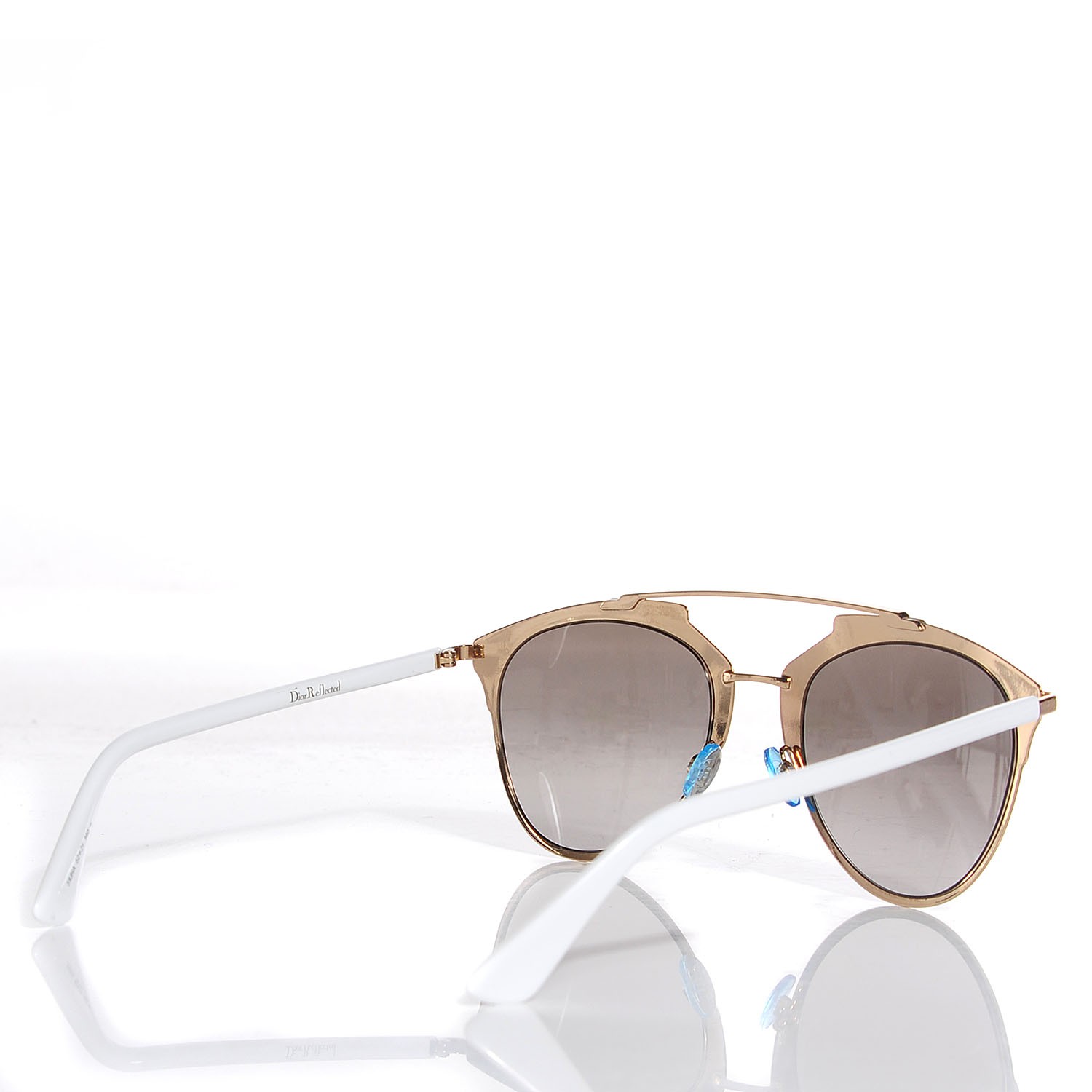 dior reflected sunglasses rose gold