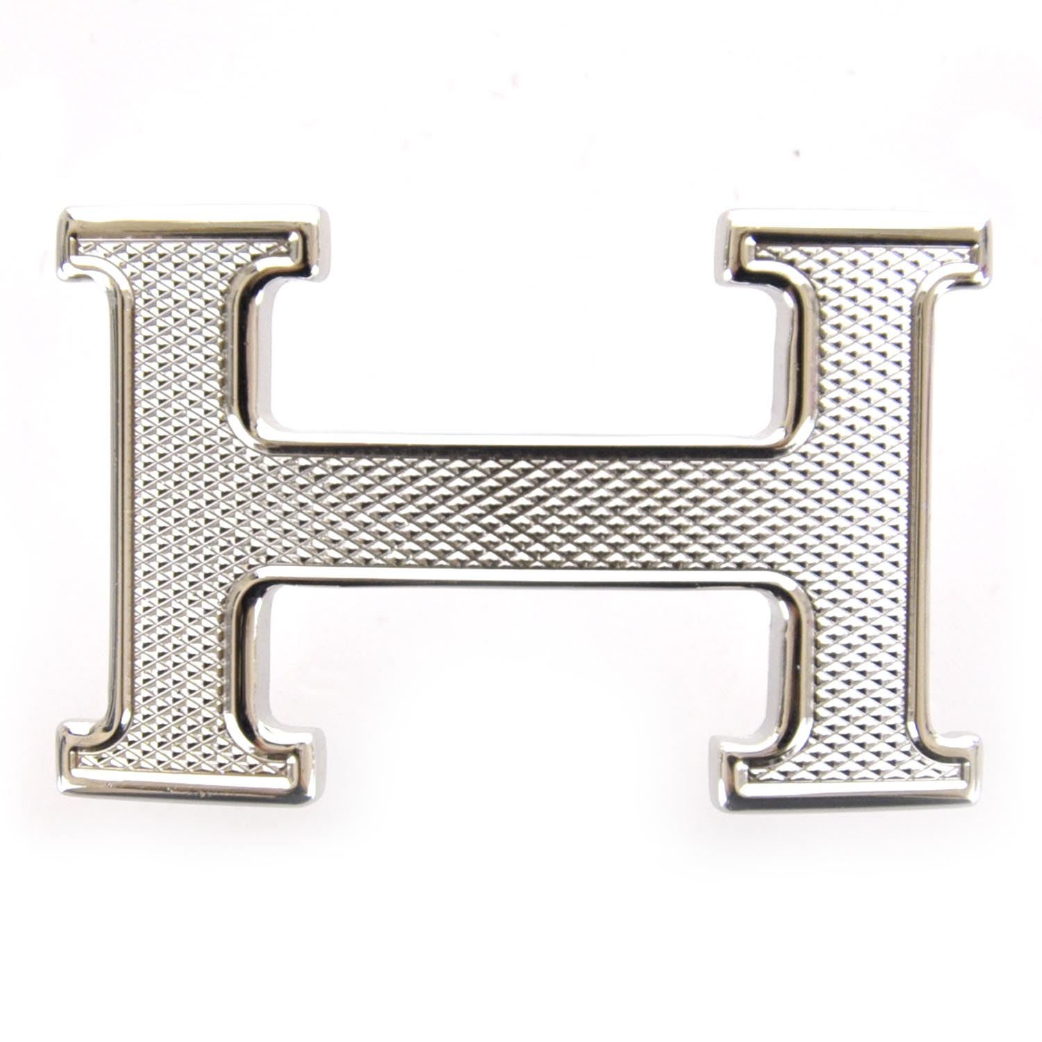 hermes logo belt buckle