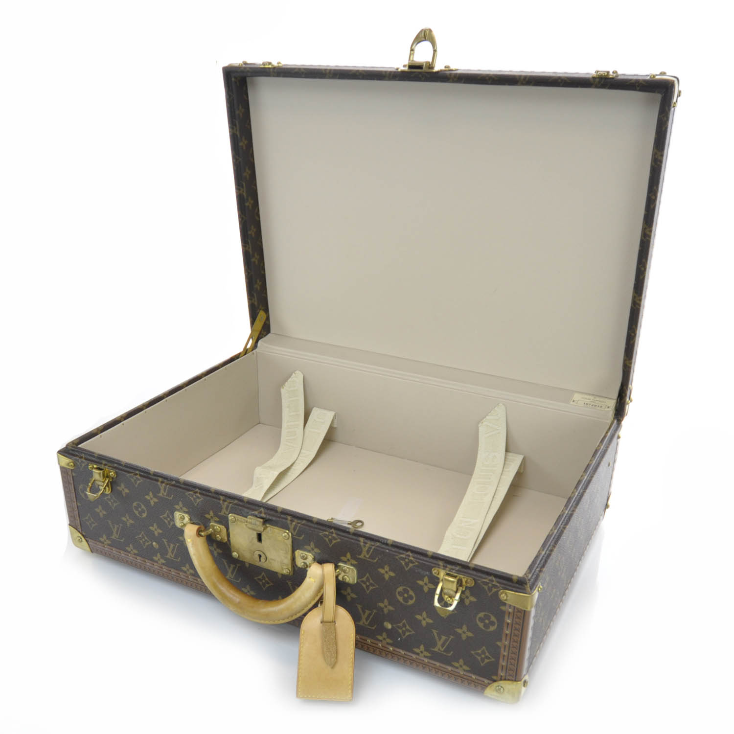 LOUIS VUITTON Monogram Suitcase Bisten 55 Hard Case w Cover 30085