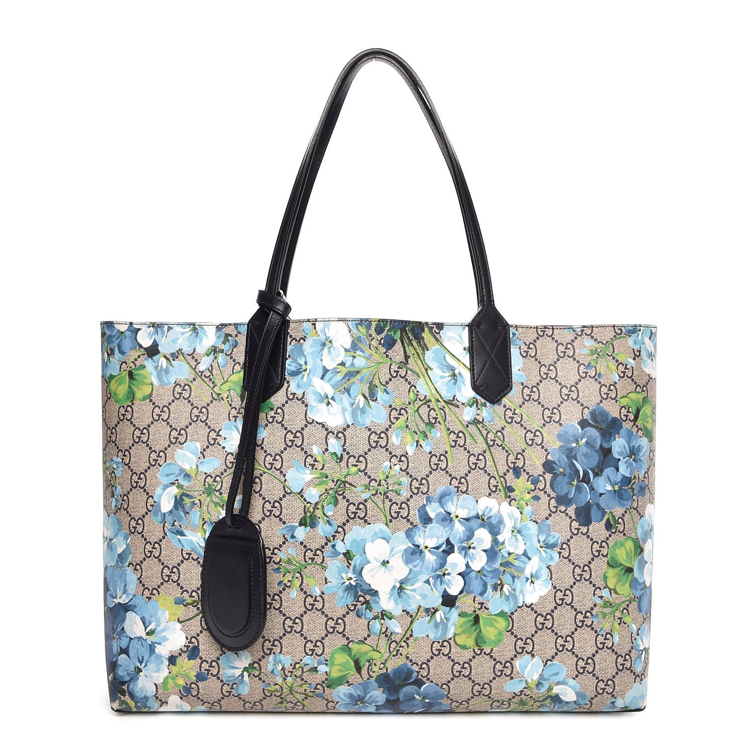 gucci blooms reversible tote