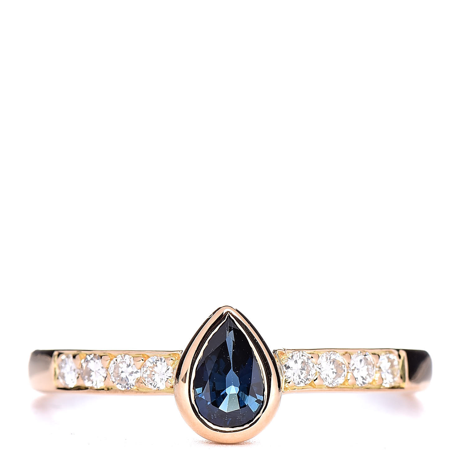 cartier blue sapphire ring