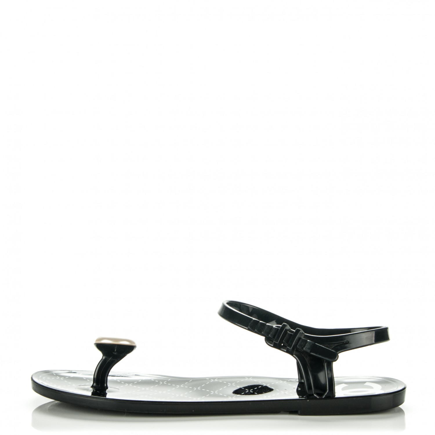 chanel pvc sandals