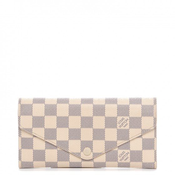 LOUIS VUITTON Damier Azur Josephine Wallet 208830