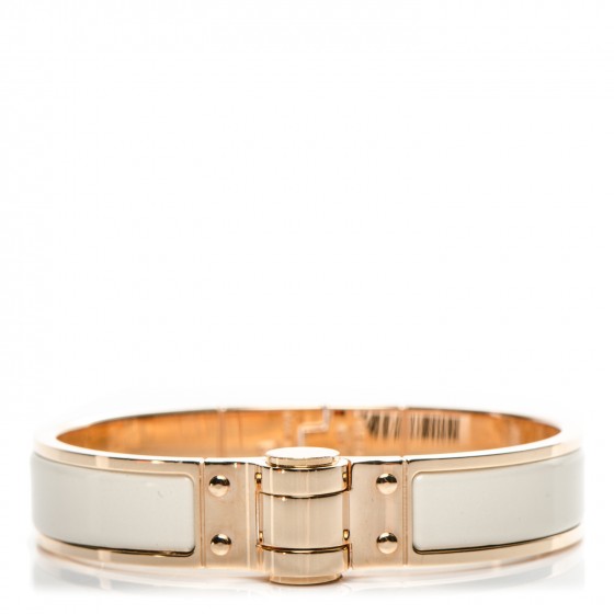 enamel hinged bracelet