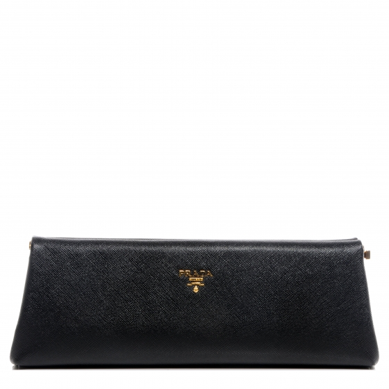 prada saffiano lux clutch