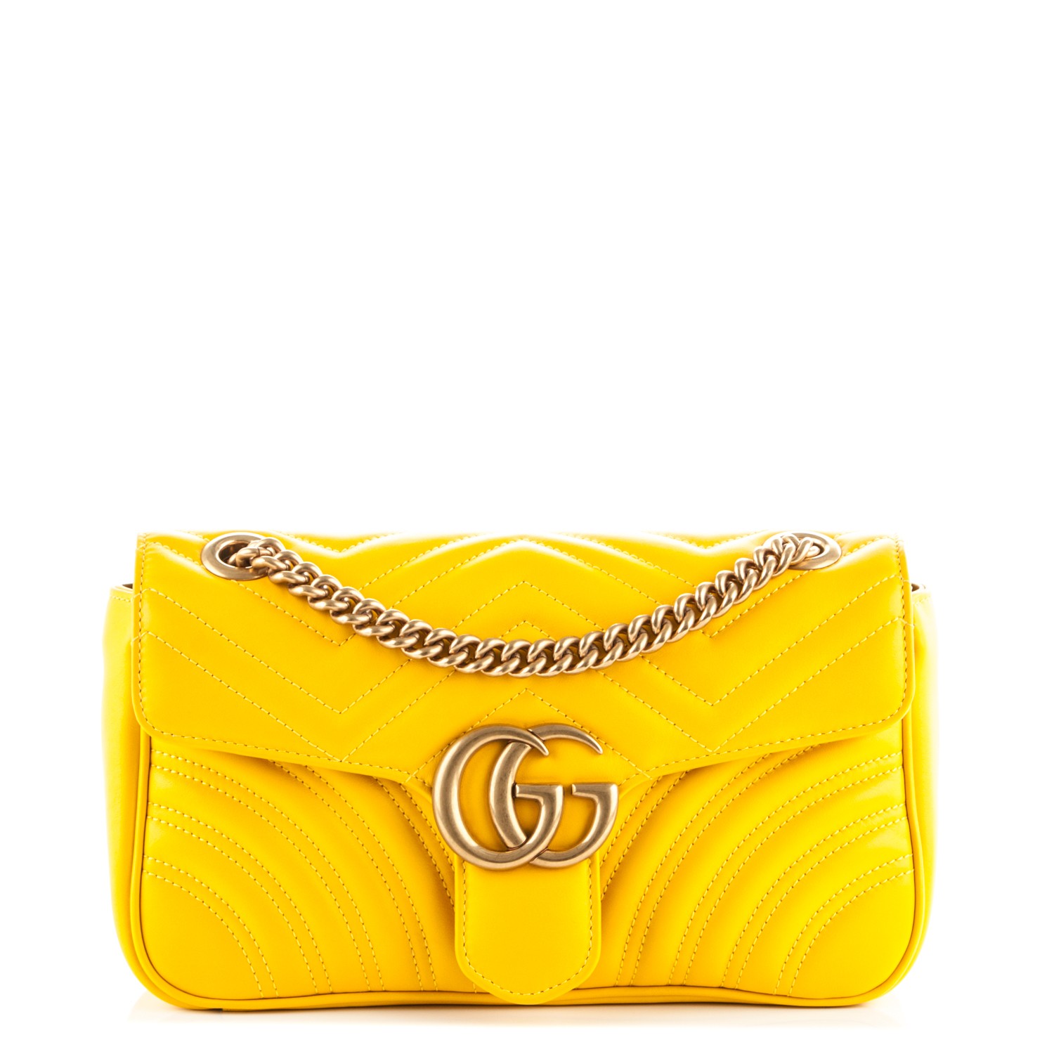 gucci marmont yellow