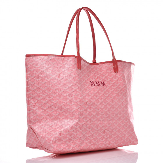 GOYARD Goyardine Saint Louis GM Pink 374520 | FASHIONPHILE