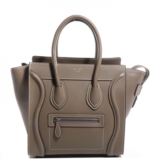 celine micro luggage souris