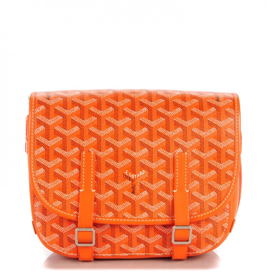 yellow goyard messenger bag