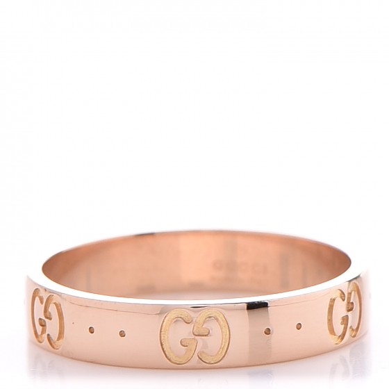 gucci ring rose gold