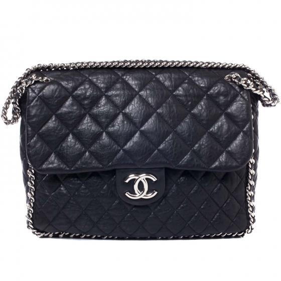 chanel maxi flap bag lambskin