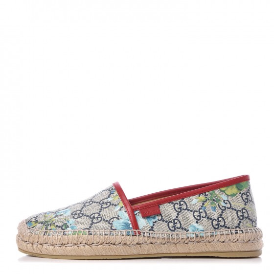 gucci bloom espadrilles blue