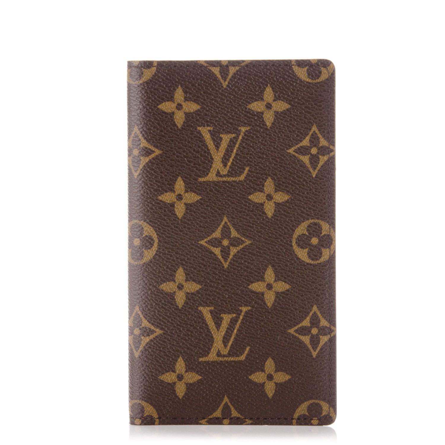 LOUIS VUITTON Monogram Checkbook Holder Wallet 176010