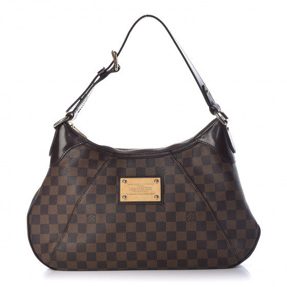 Louis Vuitton Damier Ebene Eva Clutch Bag (2009) For Sale at 1stDibs