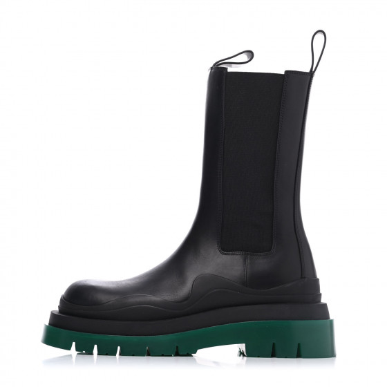 bottega boots green bottom