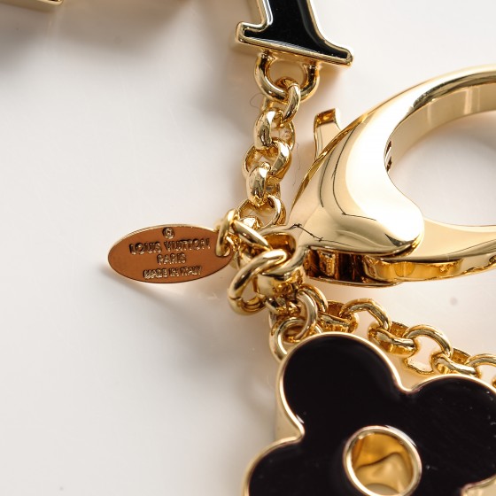 louis vuitton bag charm fleur de monogram