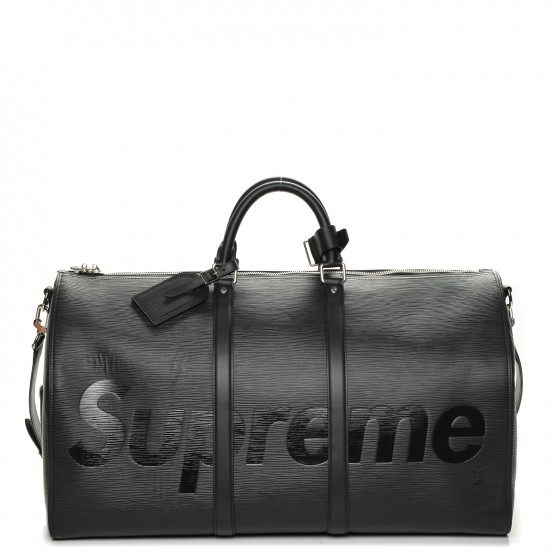 supreme black handbag