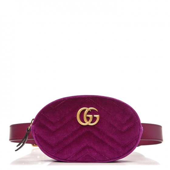 gucci waist bag velvet