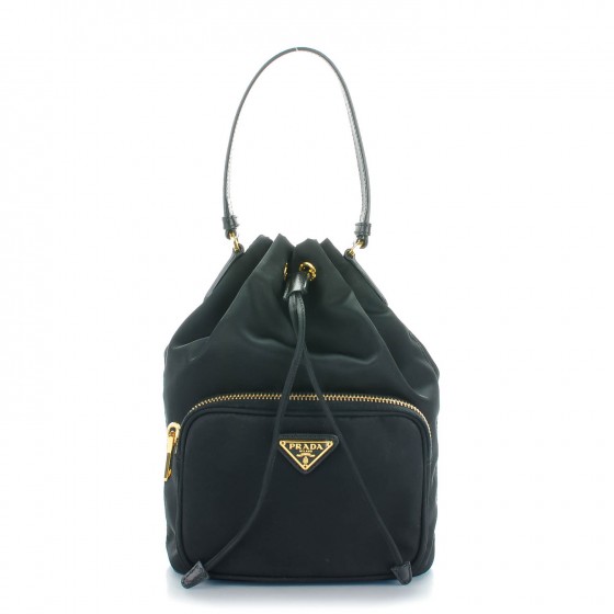 prada tessuto bucket bag