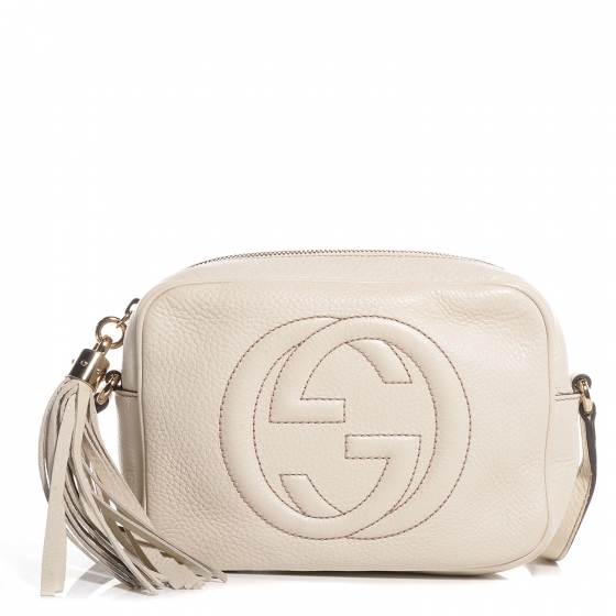gucci soho disco bag white