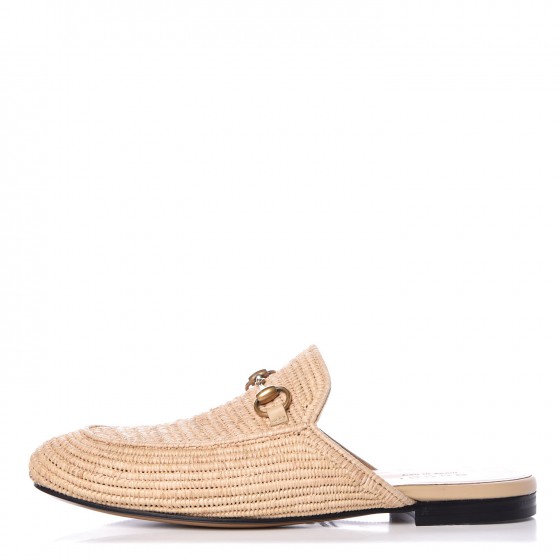 princetown raffia slipper