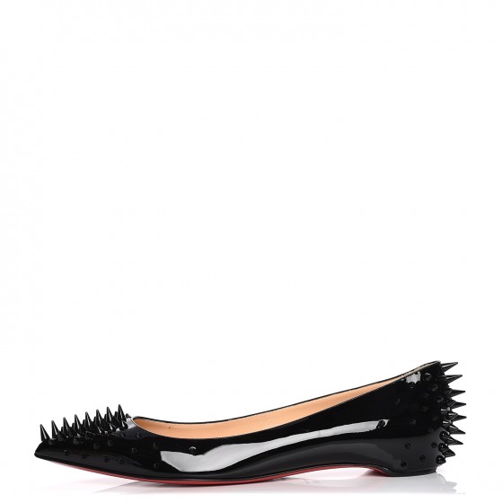 louboutin spike flats