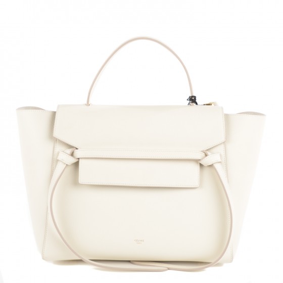 celine belt bag white