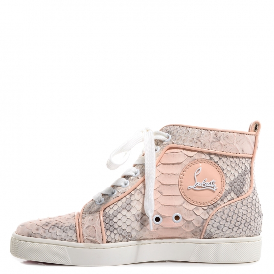 basket louboutin noir python basket louboutin noir python