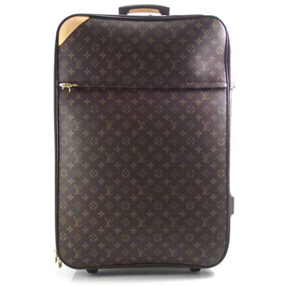 LOUIS VUITTON Monogram Pegase 70 Rolling Suitcase Luggage 14654