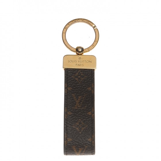 LOUIS VUITTON Monogram Dragonne Key Holder 210965