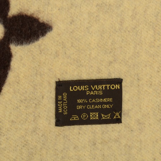 Louis Vuitton Reykjavik Cashmere Shawl - Brown Scarves and Shawls,  Accessories - LOU755494