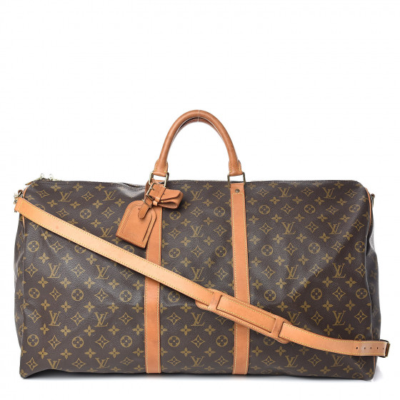 Monogram Keepall 60 Bandouliere (Authentic Pre-Owned)