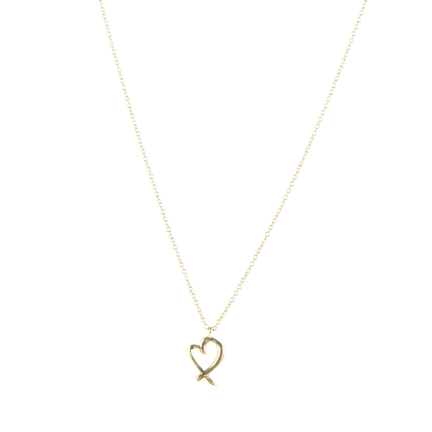 Tiffany 18k Yellow Gold Small Paloma Picasso Loving Heart Pendant Necklace Fashionphile Tiffany 18k Yellow Gold Small Paloma Picasso Loving Heart Pendant Necklace Fashionphile