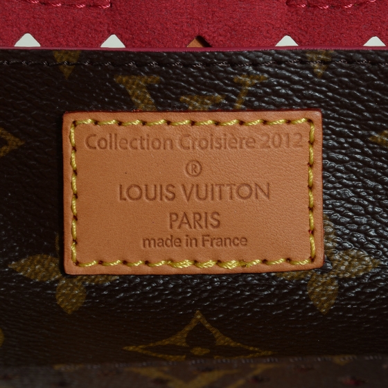 LOUIS VUITTON Monogram Sofia Coppola Flore Clutch Saumur Corail 89981