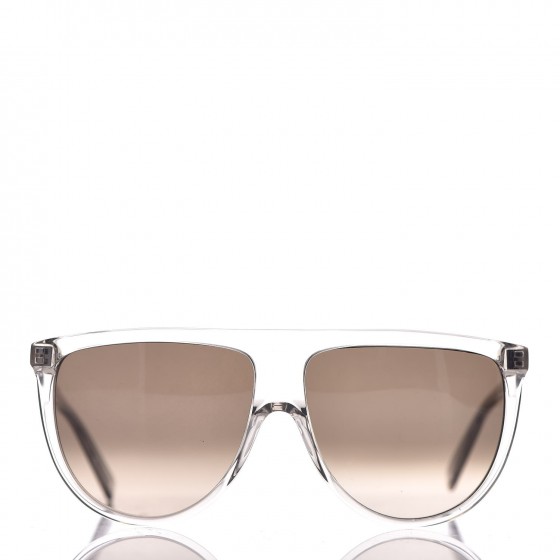 CELINE Acetate Thin Shadow Sunglasses CL41435/S Transparent 309259 ...