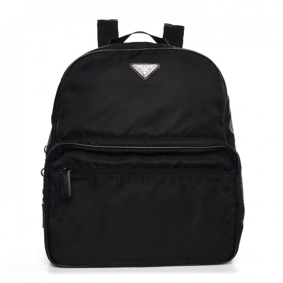 PRADA Tessuto Nylon Backpack Black 331415