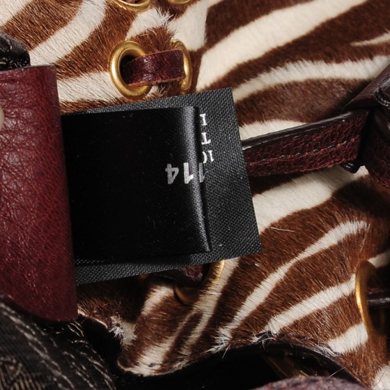prada zebra print handbag