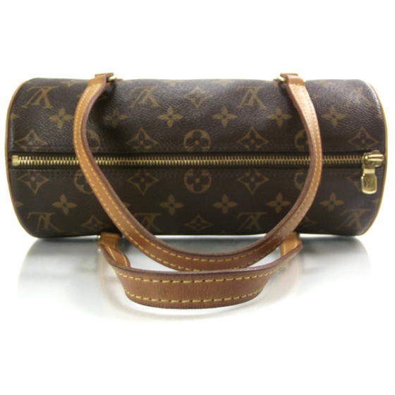 Louis Vuitton Monogram Canvas And Leather Papillon 26 Bag at 1stDibs