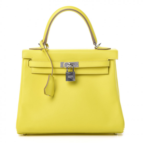 Hermes Kelly Bag Yellow